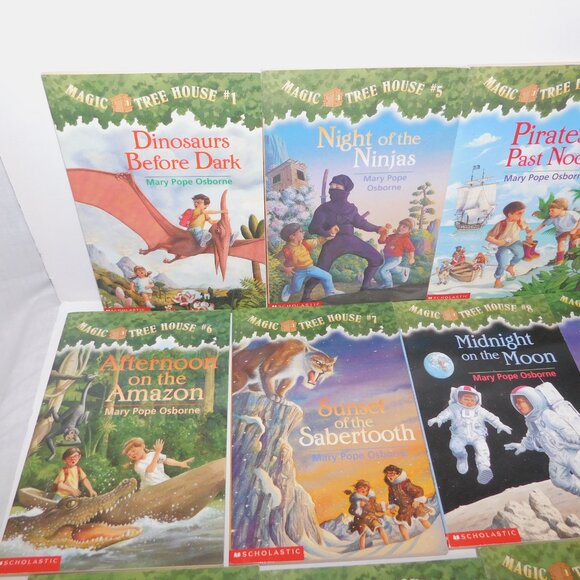 Lot Set 28 Magic Tree House Paperback Books Mary Pope Osborne Scholastic - Picture 7 of 14